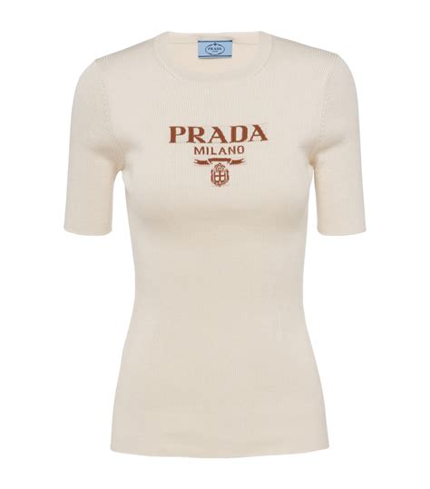 prada milano t shirt women's